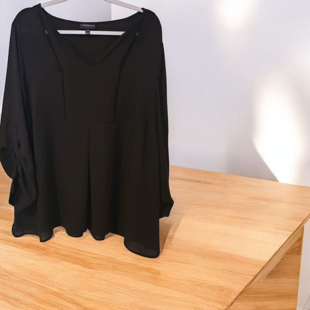 "Black Women's Top by Unknown Brand"